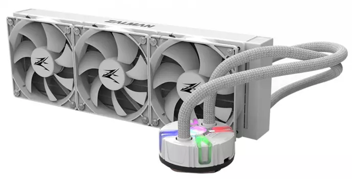 Система водяного охлаждения Zalman CPU Liquid Cooler 360mm, White (Reserator5 Z36 White)
