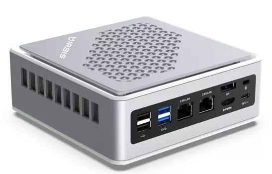 Системный блок IRBIS mini PC i5-11320H, 16GB soldered LPDDR4 3200, 512GB SSD M.2, Intel Iris Xe, WiFi6, BT, Mount, Win 11 Pro, 0.82kg (IMFPC104)
