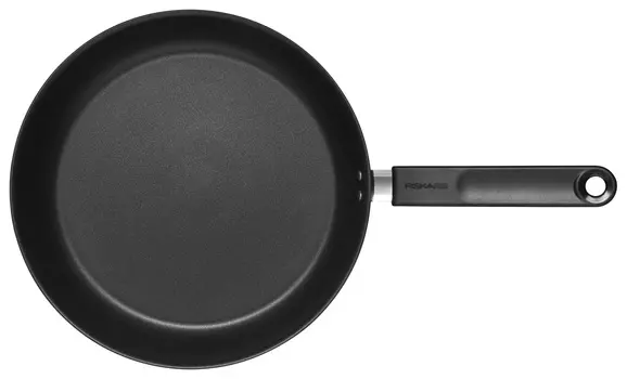 Сковорода Fiskars Functional Form 1026574 круглая 28см ручка несъемная (без крышки) черный