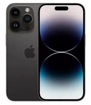 Смартфон Apple A2892 iPhone 14 Pro 256Gb 6Gb черный космос моноблок 3G 4G 6.1" 1179x2556 iOS 16 48Mpix 802.11 a/b/g/n/ac/ax NFC GPS GSM900/1800 GSM1900 TouchSc Protect