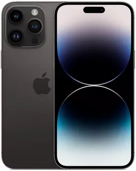 Смартфон Apple A2893 iPhone 14 Pro Max 512Gb 6Gb черный космос моноблок 3G 4G 6.7" 1290x2796 iOS 16 48Mpix 802.11 a/b/g/n/ac/ax NFC GPS GSM900/1800 GSM1900 TouchSc Protect