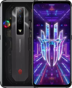 Смартфон Nubia Red Magic 7 128Gb 12Gb черный моноблок 3G 4G 6.67" 1080x2400 Android 11 64Mpix 802.11 a/b/g/n/ac/ax NFC GPS GSM900/1800 GSM1900 TouchSc Ptotect