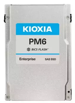 Ssd диск KIOXIA Enterprise SSD 1920GB 2,5" 15mm (SFF), SAS 24Gbit/s, Read Intensive, R4150/W2700MB/s, IOPS(R4K) 595K/125K, MTTF 2,5M, 1 DWPD, TLC (BiCS Flash™), 1YW (KPM61RUG1T92.)