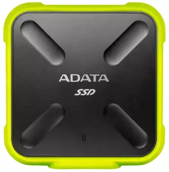 SSD жесткий диск USB3.2 512GB EXT. YELLOW ASD700-512GU31-CYL ADATA