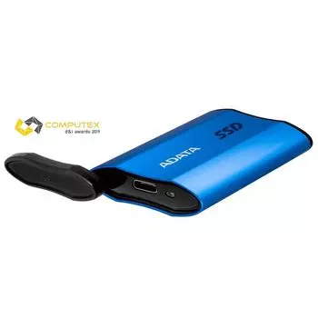 SSD жесткий диск USB-C 512B EXT. BLUE ASE800-512GU32G2-CBL A-DATA