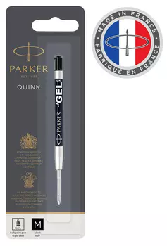 Стержень гелевый Parker Quink GEL Z05 (1950344) M черный чернила для ручек шариковых блистер