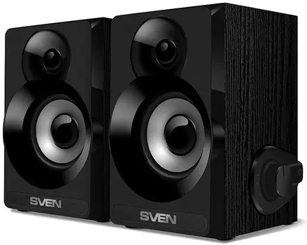 SVEN SPS-517, чёрный, акустическая система 2.0, USB, мощность 2x3 Вт(RMS) SVEN SPS-517 (SV-016180)