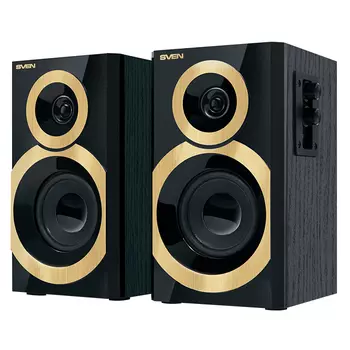 SVEN SPS-619, чёрный, акустическая система 2.0, мощность 2х10 Вт(RMS) SVEN SPS-619 Black (SV-011277)