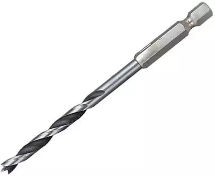 Сверло Makita D-15883 по дереву Д=5мм Дл=100мм (1пред.) для шуруповертов/дрелей