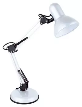 Светильник Lucia Юниор (465-W) настольный на подставке E27 белый 40Вт