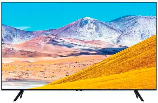 Телевизор LED Samsung 65" UE65BU8000UXCE Series 7 черный 4K Ultra HD 60Hz DVB-T DVB-T2 DVB-C DVB-S DVB-S2 USB WiFi Smart TV (RUS)