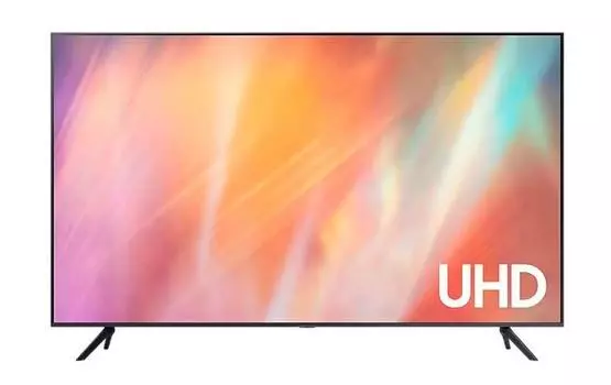 Телевизор LED Samsung 75" UE75AU7100UXCE Series 7 титан 4K Ultra HD 60Hz DVB-T2 DVB-C DVB-S2 USB WiFi Smart TV (RUS)