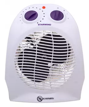 Тепловентилятор Starwind SHV1005 2000Вт белый/фиолетовый