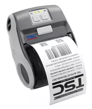 Термопринтер TSC Alpha переносной светло-серый