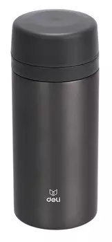 Термос Deli 17657dk-gray 0.420л. темно-серый