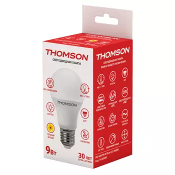 THOMSON LED A60 9W 810Lm E27 3000K TH-B2003