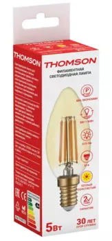 THOMSON LED FILAMENT CANDLE 5W 515Lm E14 2700K TH-B2065