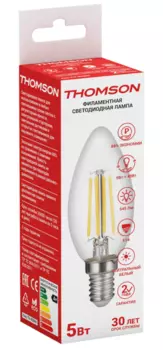 THOMSON LED FILAMENT CANDLE 5W 545Lm E14 4500K TH-B2066