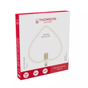 THOMSON LED FILAMENT DECO HEART-3 12W 1600Lm E27 2700K Frosted
