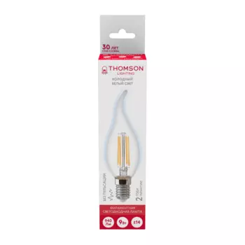 THOMSON LED FILAMENT TAIL CANDLE 9W 940Lm E14 6500K