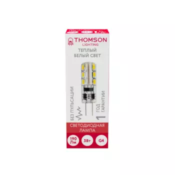 THOMSON LED G4 3W 190Lm 3000K 12V