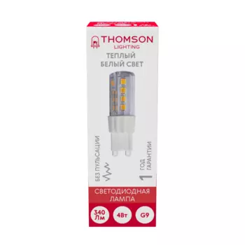 THOMSON LED G9 4W 340Lm 3000K dimmable