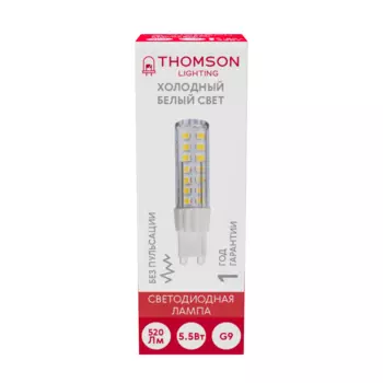 THOMSON LED G9 5.5W 520Lm 6500K dimmable