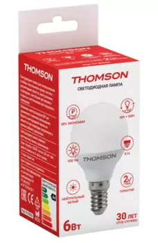 THOMSON LED GLOBE 6W 500Lm E14 4000K TH-B2032