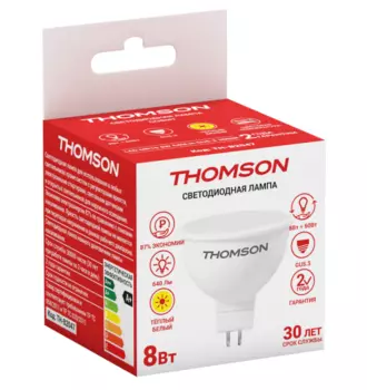 THOMSON LED MR16 8W 640Lm GU5.3 3000K TH-B2047