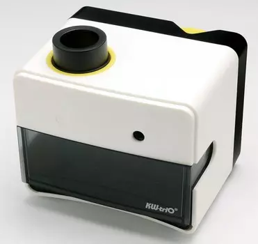 Точилка для карандашей электрическая Kw-Trio Cube 030SA 030SA 1 отверстие металл/пластик черный/белый (от сети 220В)