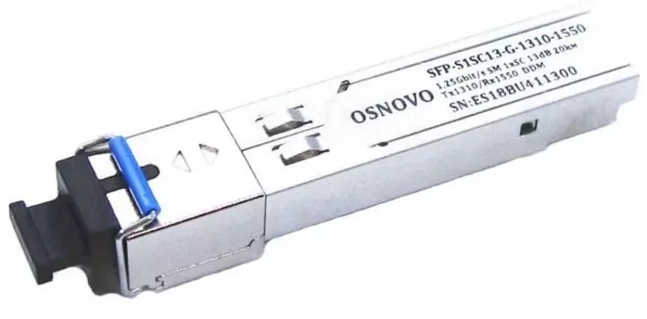 Трансивер OSNOVO SFP-S1SC13-G-1310-1550