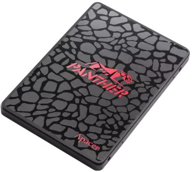 Твердотельный накопитель Apacer SSD PANTHER AS350 256Gb SATA 2.5" 7mm, R560/W540 Mb/s, IOPS 30/96K, MTBF 1,5M, 3D TLC, 180TBW, Retail (AP256GAS350-1) (AP256GAS350-1)