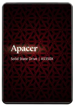 Твердотельный накопитель Apacer SSD PANTHER AS350X 512Gb SATA 2.5" 7mm, R560/W540 Mb/s, IOPS 80K, MTBF 1,5M, 3D NAND, Retail (AP512GAS350XR-1) (AP512GAS350XR-1)