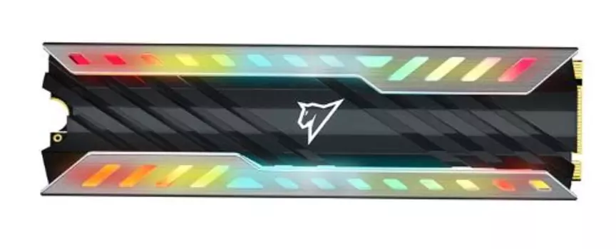 Твердотельный накопитель Netac NV3000 RGB PCIe 3 x4 M.2 2280 NVMe 3D NAND SSD 1TB, R/W up to 3400/2000MB/s, with heat sink &amp; RGB