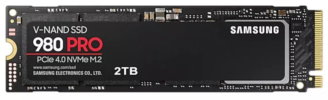 Твердотельный накопитель SSD M.2 (PCI-E NVMe) 2Tb Samsung 980 PRO (R7000/W5000MB/s) (MZ-V8P2T0BW analog MZ-V7P2T0BW) (MZ-V8P2T0BW)