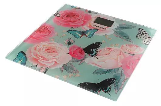 Весы напольные электронные Starwind SSP6021 макс.180кг рисунок