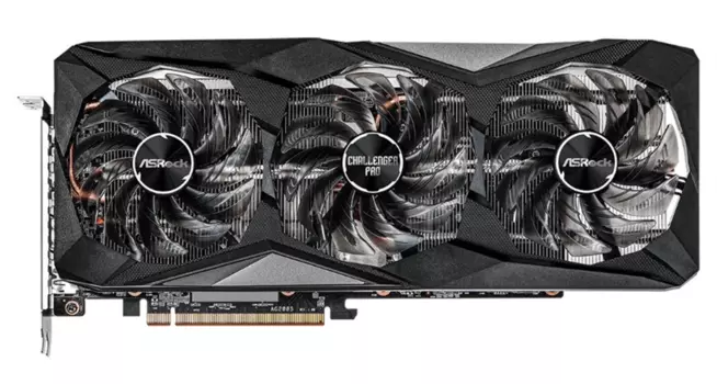 Видеокарта ASROCK Radeon RX 6750 XT Challenger Pro 12G OC, 3*DP, 1*HDMI, FAN 3; 90-GA3QZZ-00UANF (RX6750XT CLP 12GO)