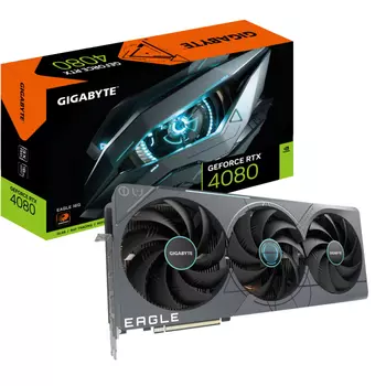 Видеокарта Gigabyte Eagle nVidia RTX 4080 16384 22400 256 RTL [GV-N4080EAGLE-16GD]