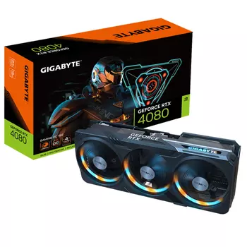 Видеокарта Gigabyte Gaming nVidia RTX 4080 16384 22400 256 RTL [GV-N4080GAMING OC-16GD]