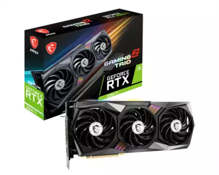 Видеокарта MSI GeForce RTX 3060 Ti GAMING X TRIO 8GD6X