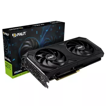 Видеокарта PCIE16 RTX4070 12GB PA-RTX4070 DUAL 12GB PALIT