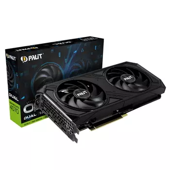 Видеокарта PCIE16 RTX4070 12GB PA-RTX4070 DUAL OC 12GB PALIT