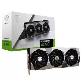 Видеокарта PCIE16 RTX4090 24GB RTX 4090 SUPRIM 24G MSI