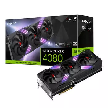 Видеокарта PNY XLR8 nVidia RTX 4080 2205 16384 23000 256 RTL [VCG408016TFXXPB1-O]
