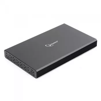 Внешний корпус 2.5" Gembird EE2-U3S-55, чёрный, USB 3.0, SATA, алюминий Gembird {50} (795069)