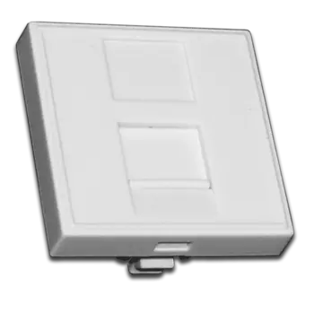 Вставка 45х45мм со шторкой для Кейстоуна (TWT-SIP-23N-WH)