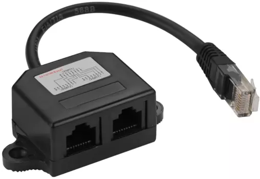 Y-адаптер, 2 компьютерных порта (TWT-Y-E2-E2)