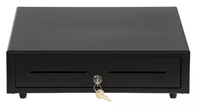 Ящик денеж. Атол 38711 CD-410 5отдел. черный