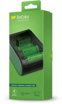 Зарядное устройство GP B631-2CRB1 коробка
