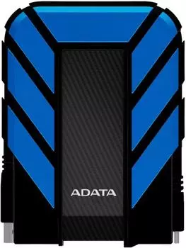 Жесткий диск A-Data USB 3.0 2Tb AHD710P-2TU31-CBL HD710Pro DashDrive Durable 2.5" голубой